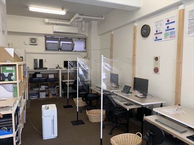 教室内のようす